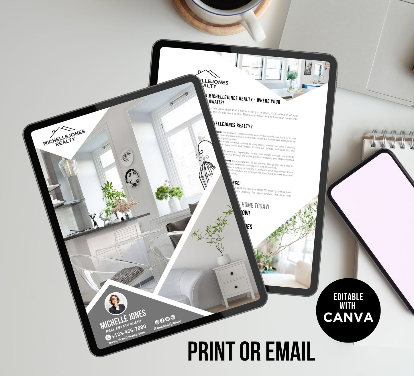 Real Estate Introduction Flyer Light