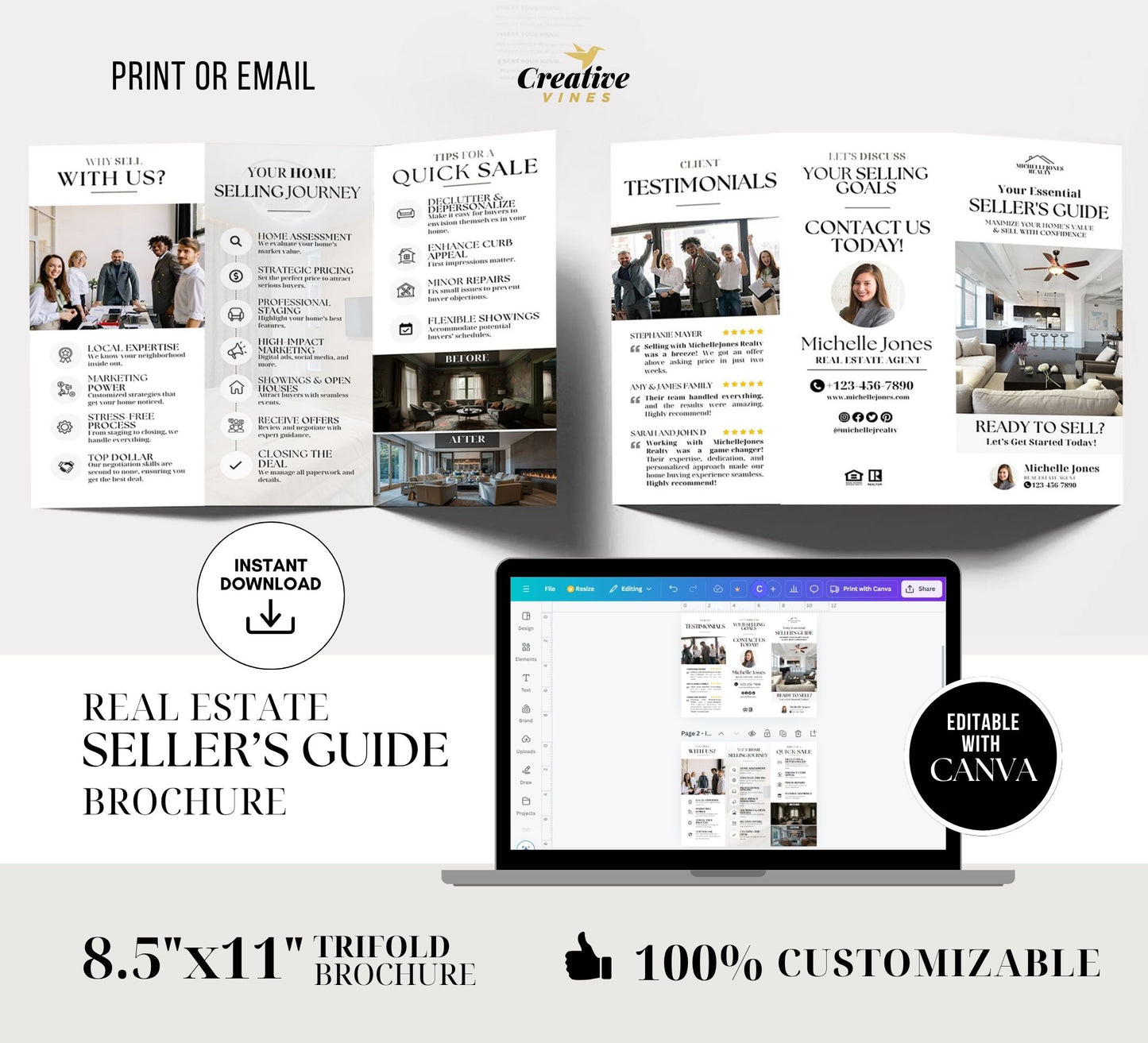 Luxury Real Estate Brochure Template