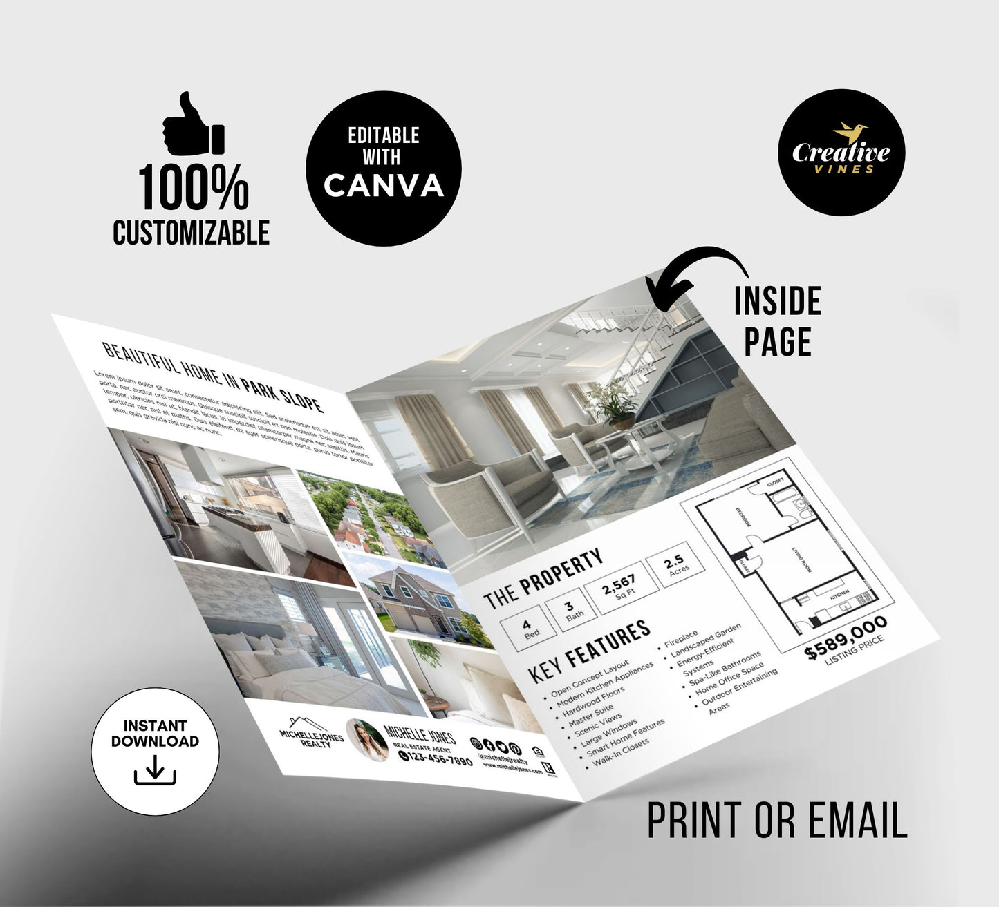 Modern Real Estate Property Brochure