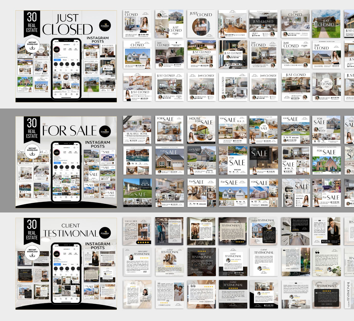 Real Estate Listing Updates Instagram Posts