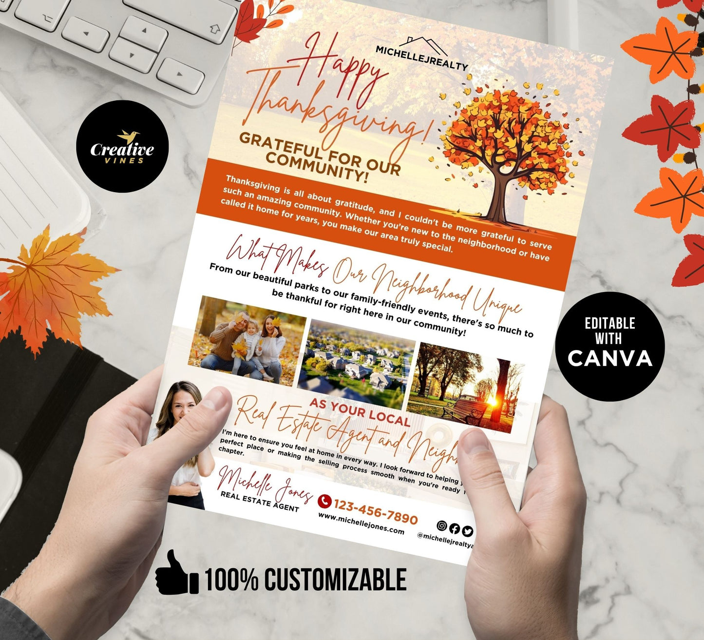 Real Estate Holiday Flyer Bundle