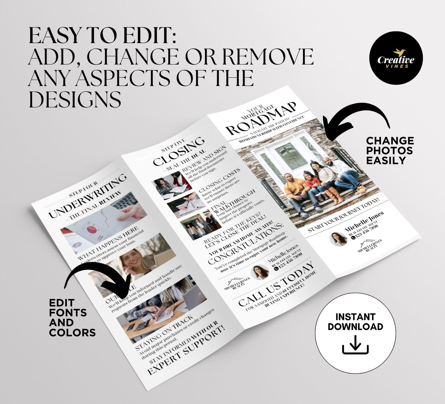 Luxury Mortgage Roadmap Trifold Brochure