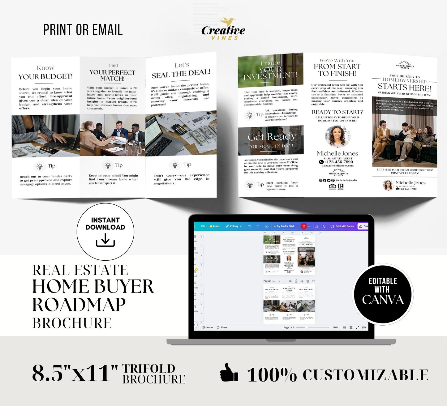 Luxury Real Estate Brochure Template