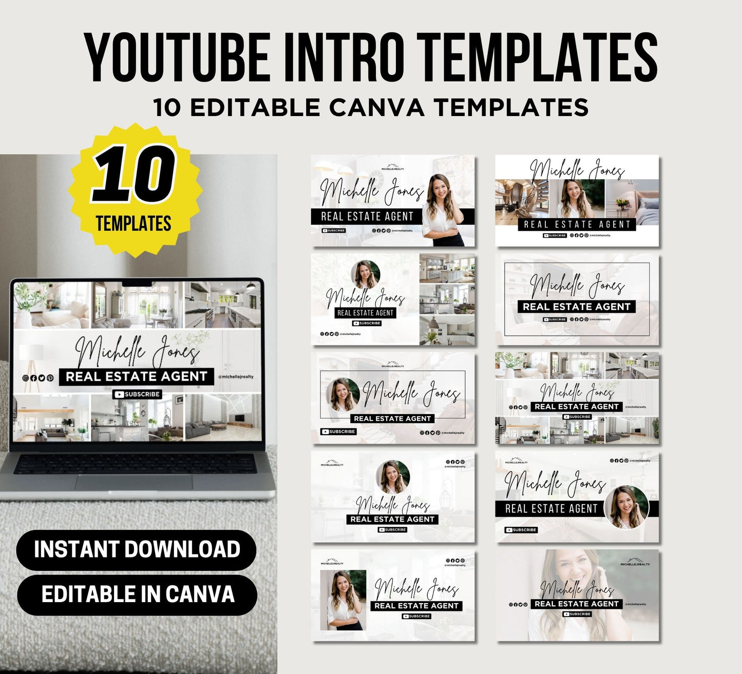Real Estate YouTube Branding Kit