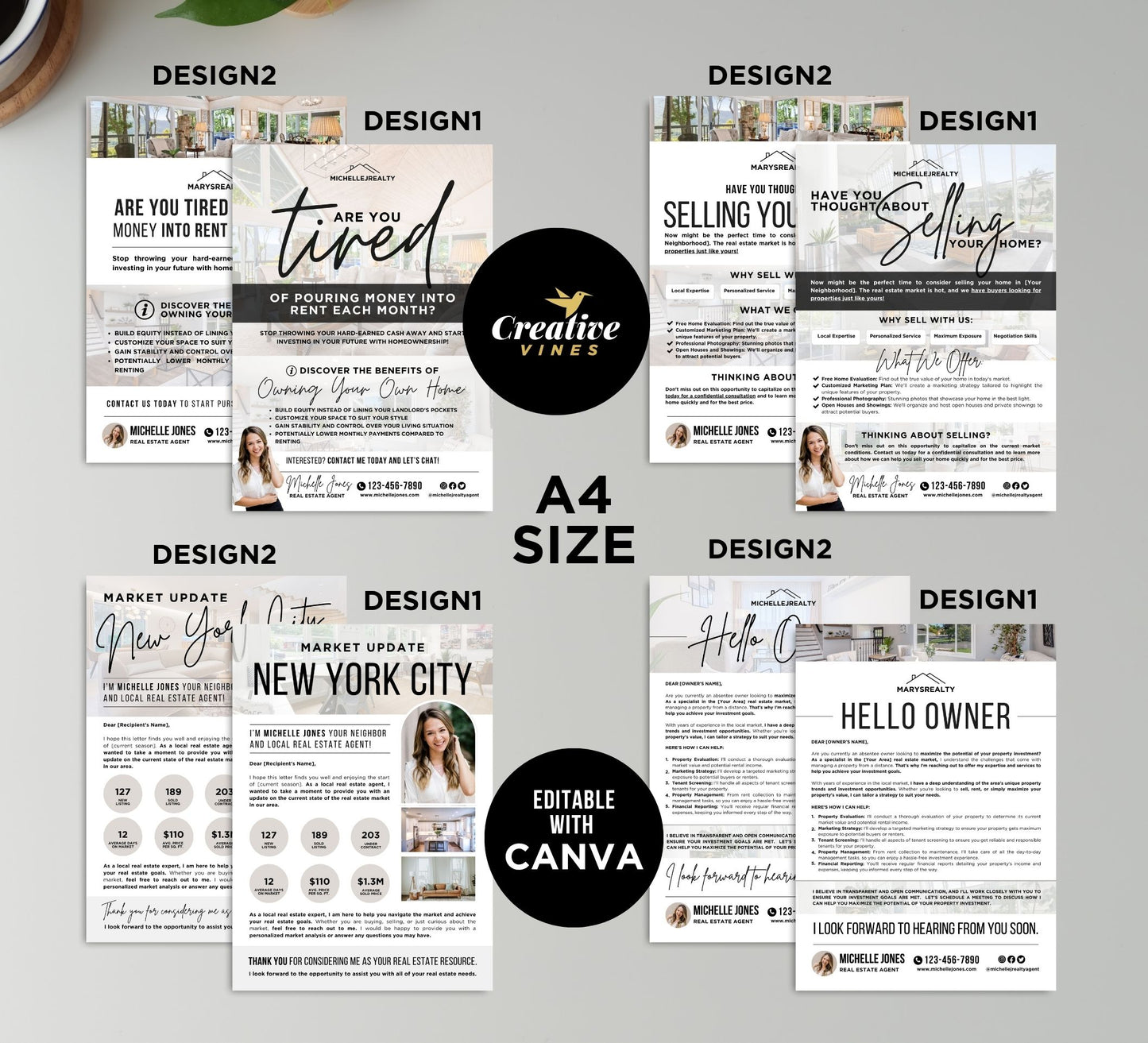 Real Estate Farming Postcard Bundle