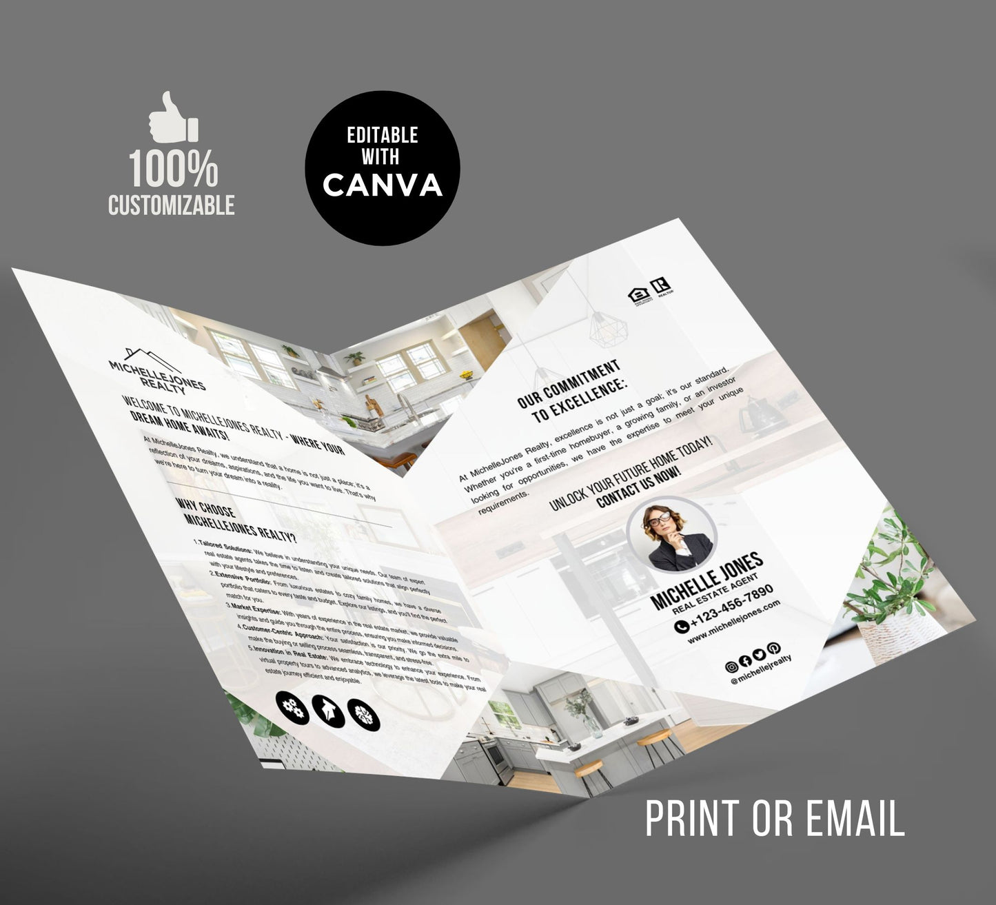 Luxury Real Estate Introduction Brochure