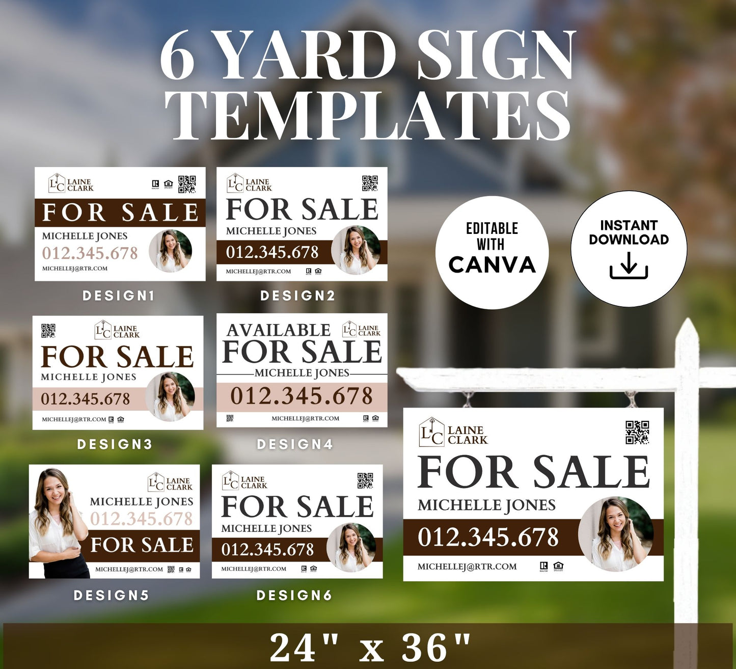 Luxury Logo Real Estate Marketing Bundle