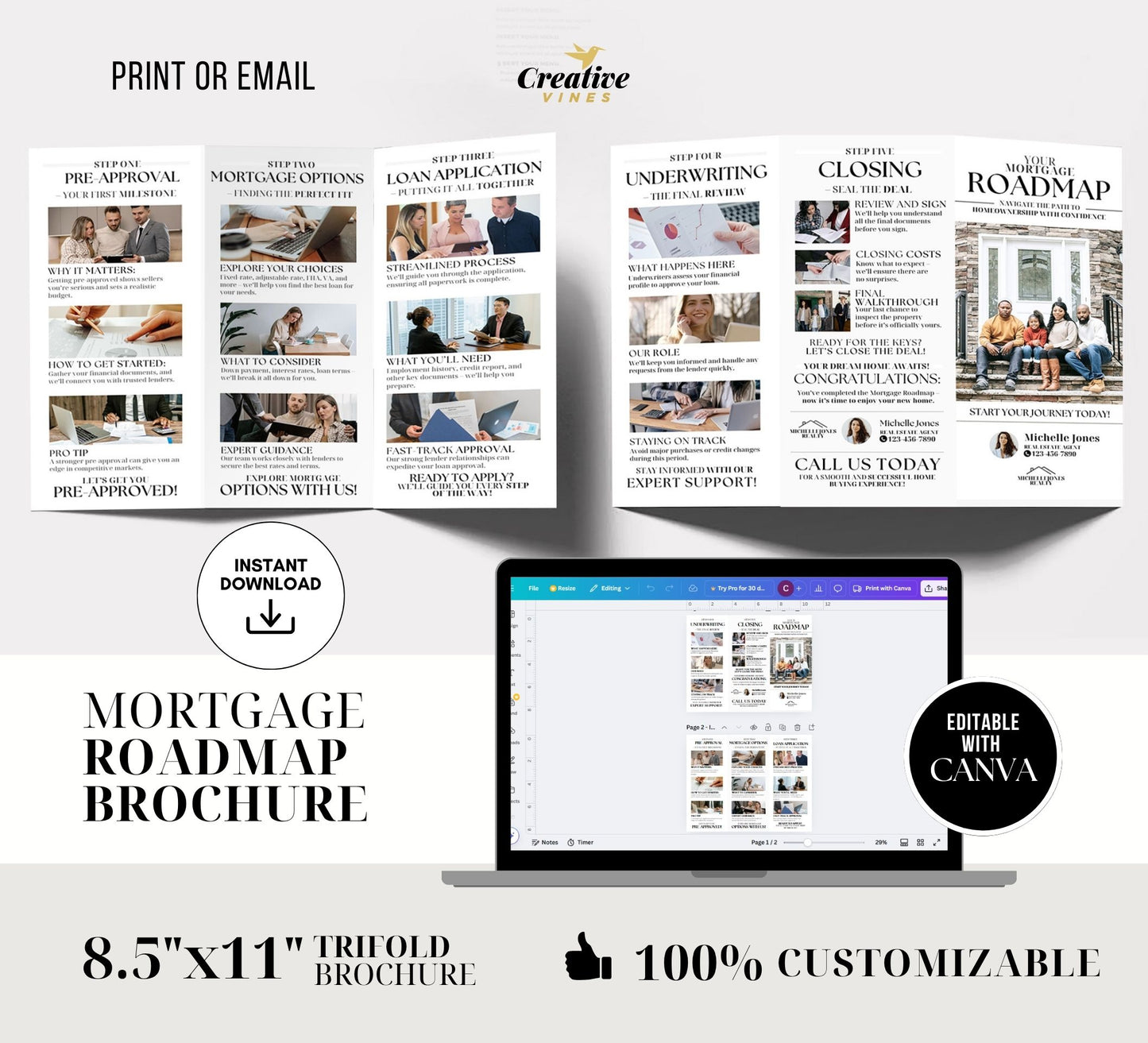 Luxury Real Estate Brochure Template
