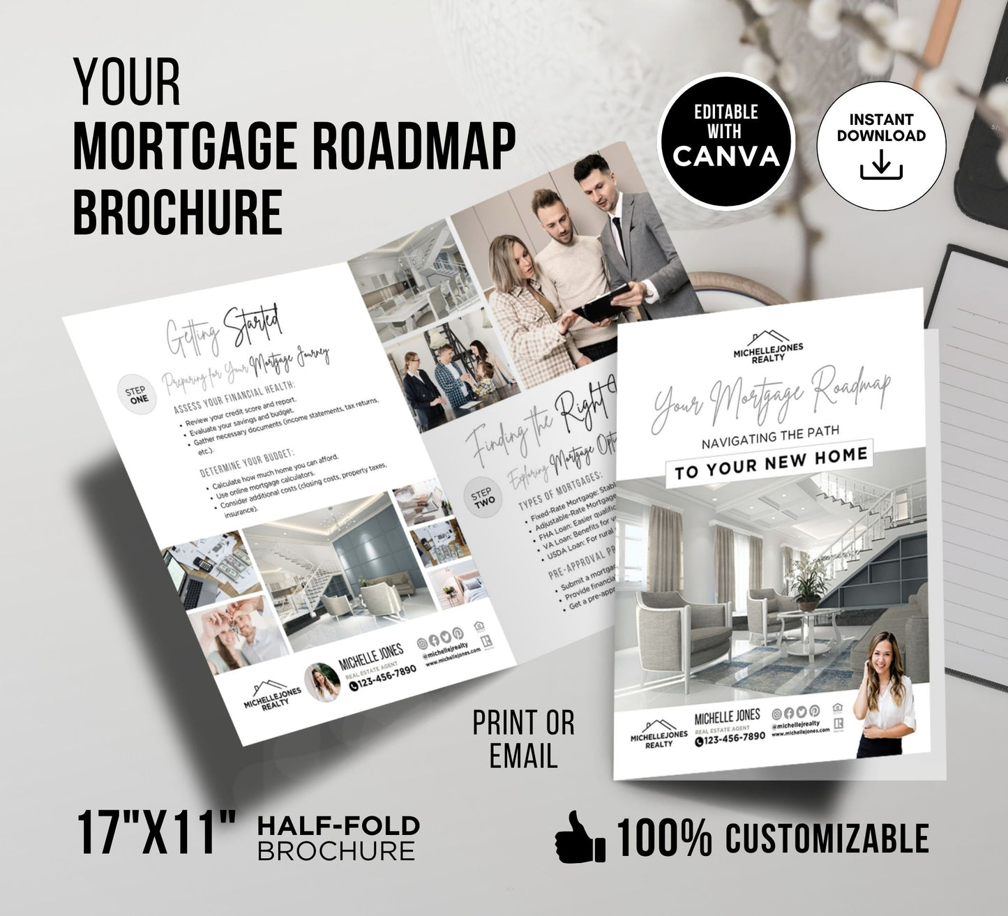 Home Buyer, Seller Mortgage Guide Brochures