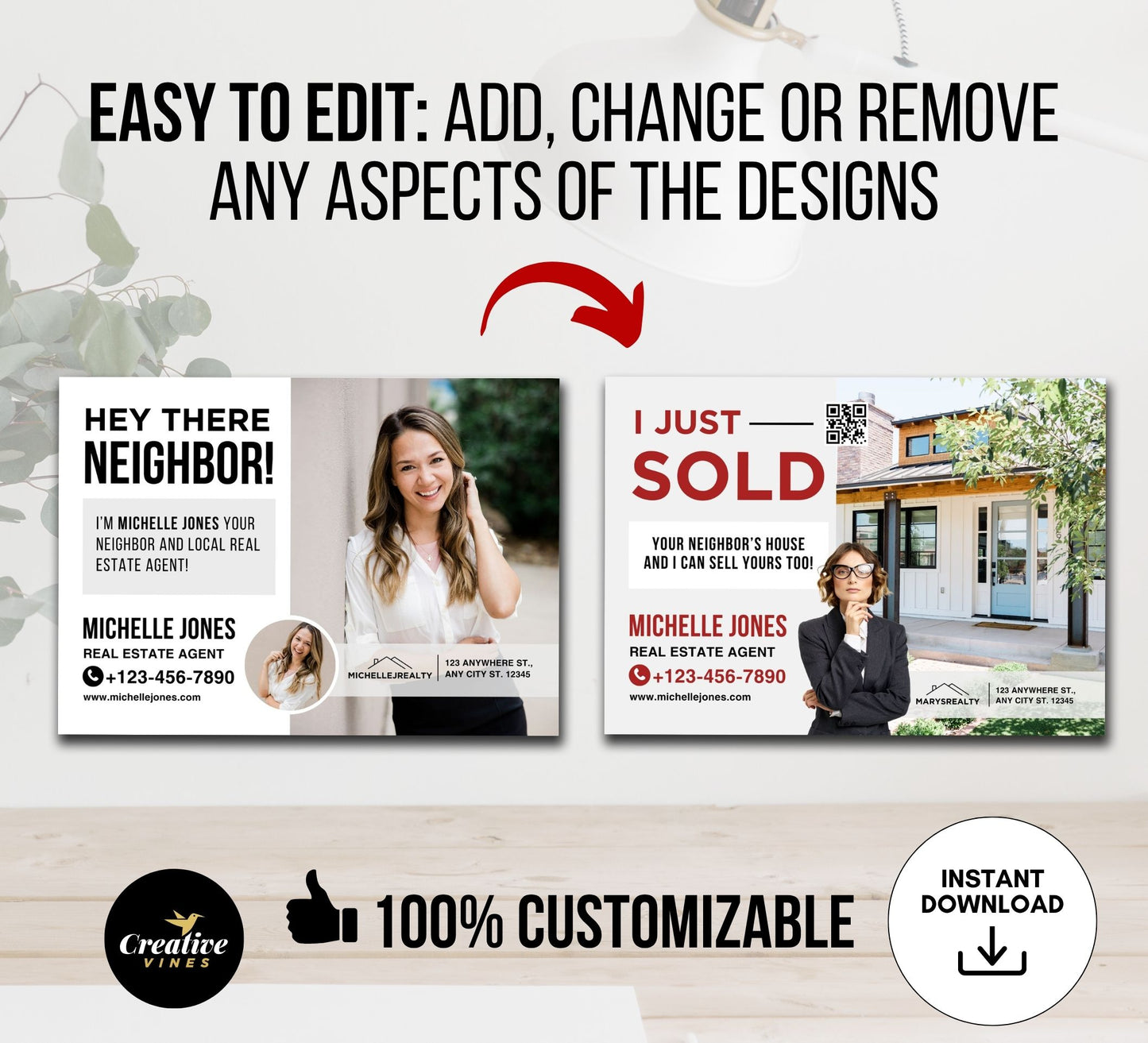 I Just Sold Your Neighbors Home Flyer