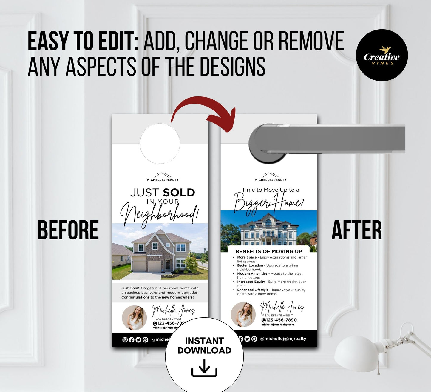 Real Estate Door Hanger Bundle