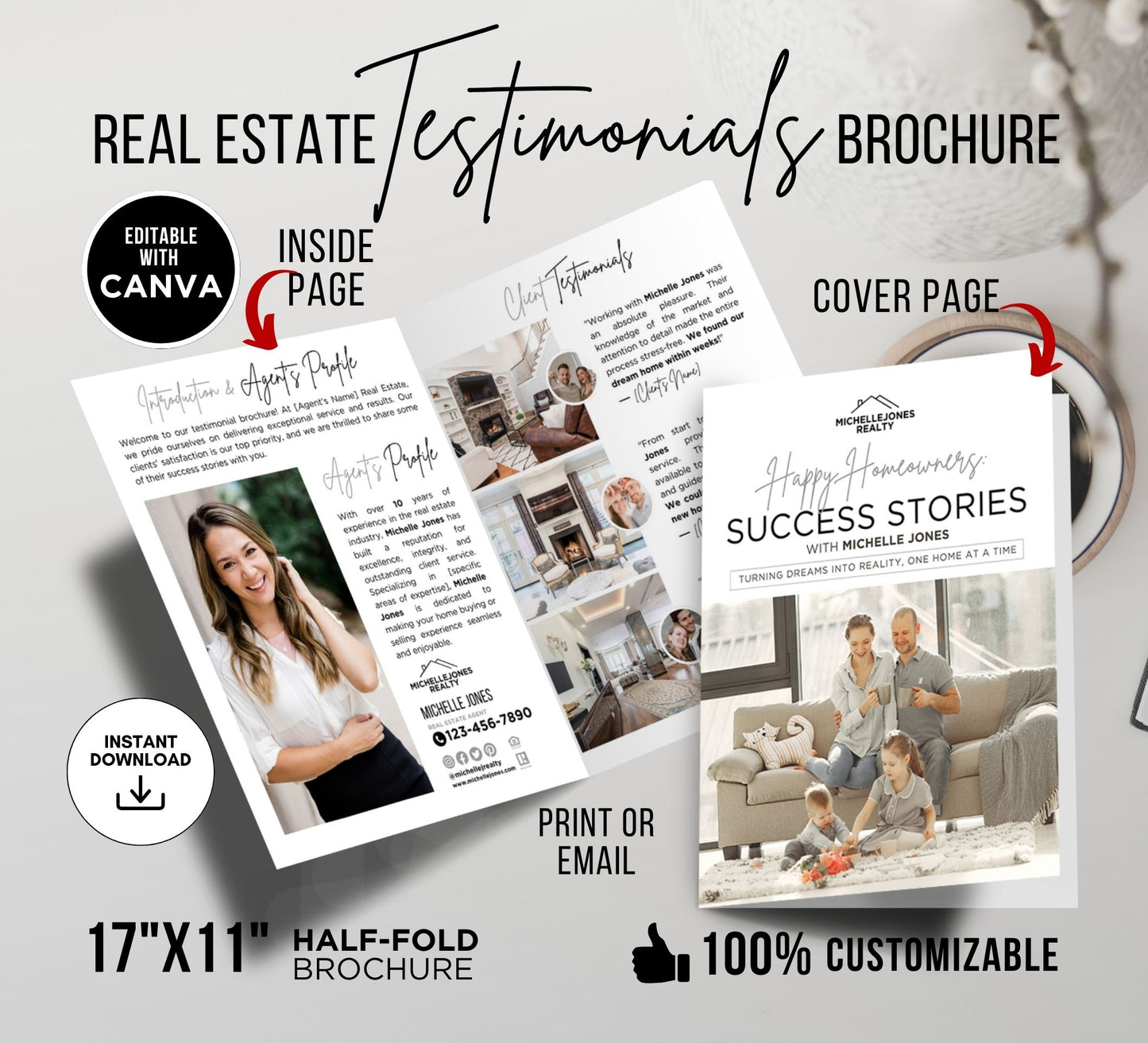 Property Listing Brochure Team Brochure