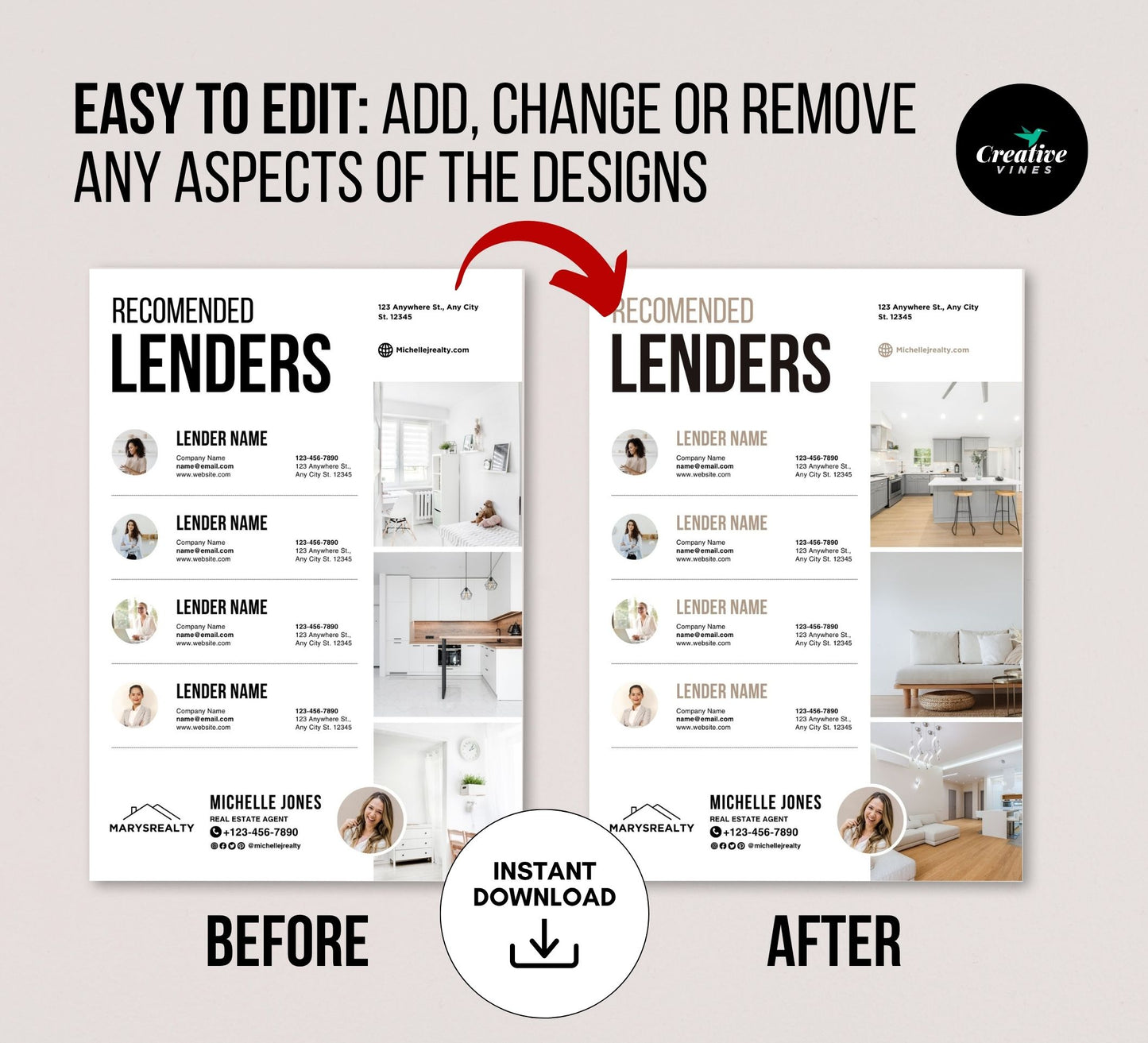 Recommended Lenders and Trusted Vendors