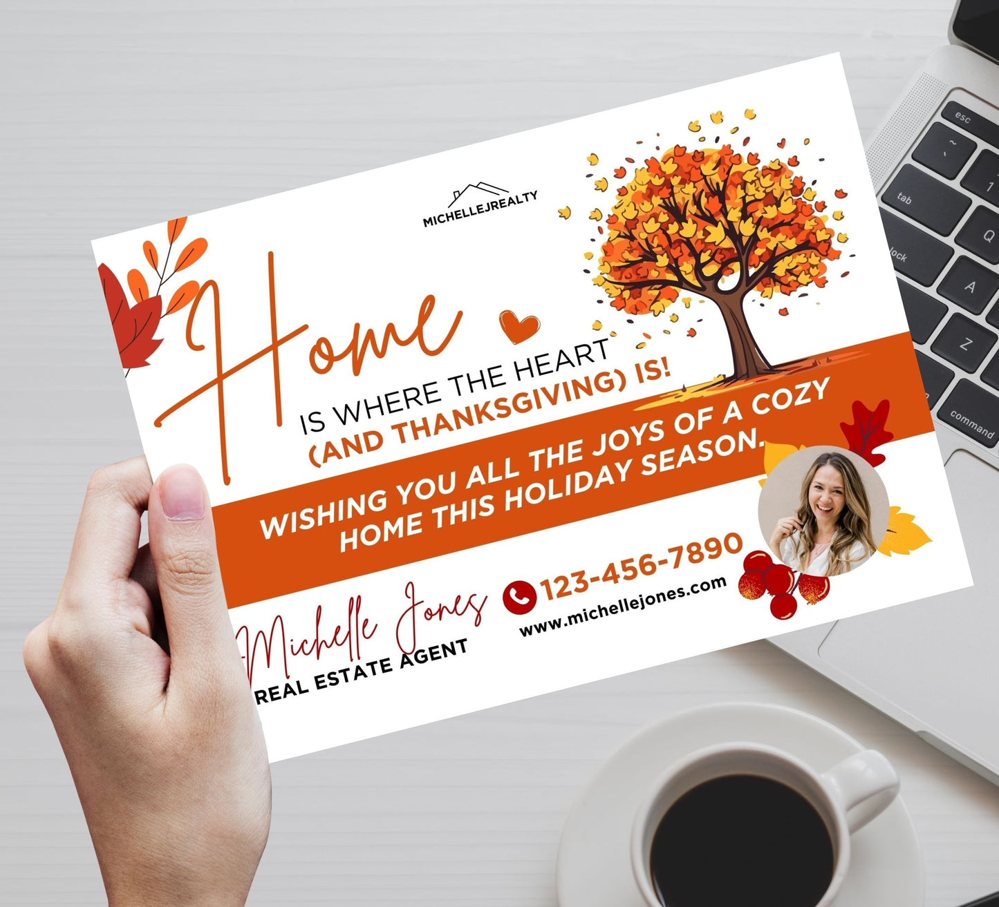 Real Estate Holiday Postcards