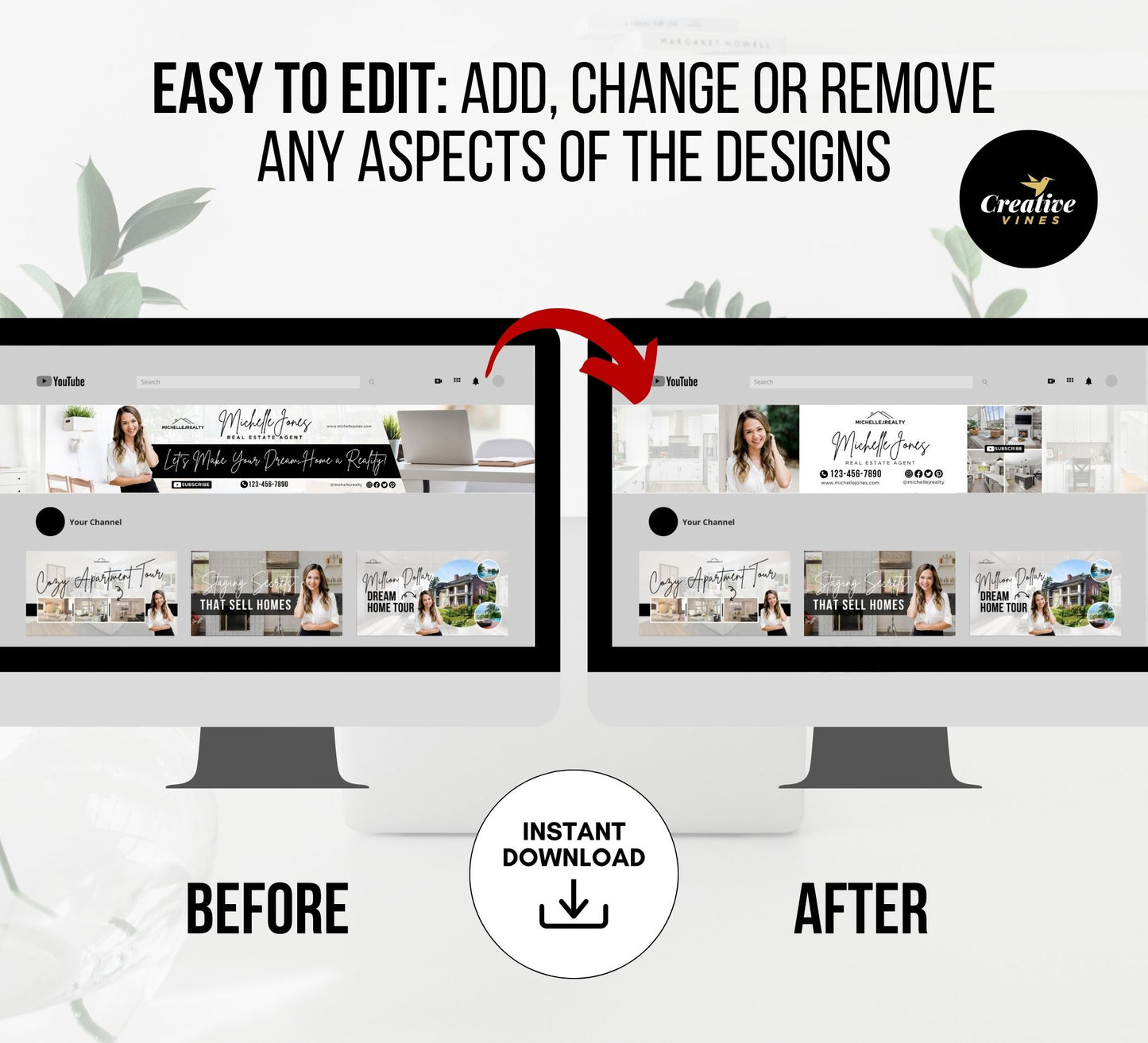 Real Estate YouTube Branding Kit