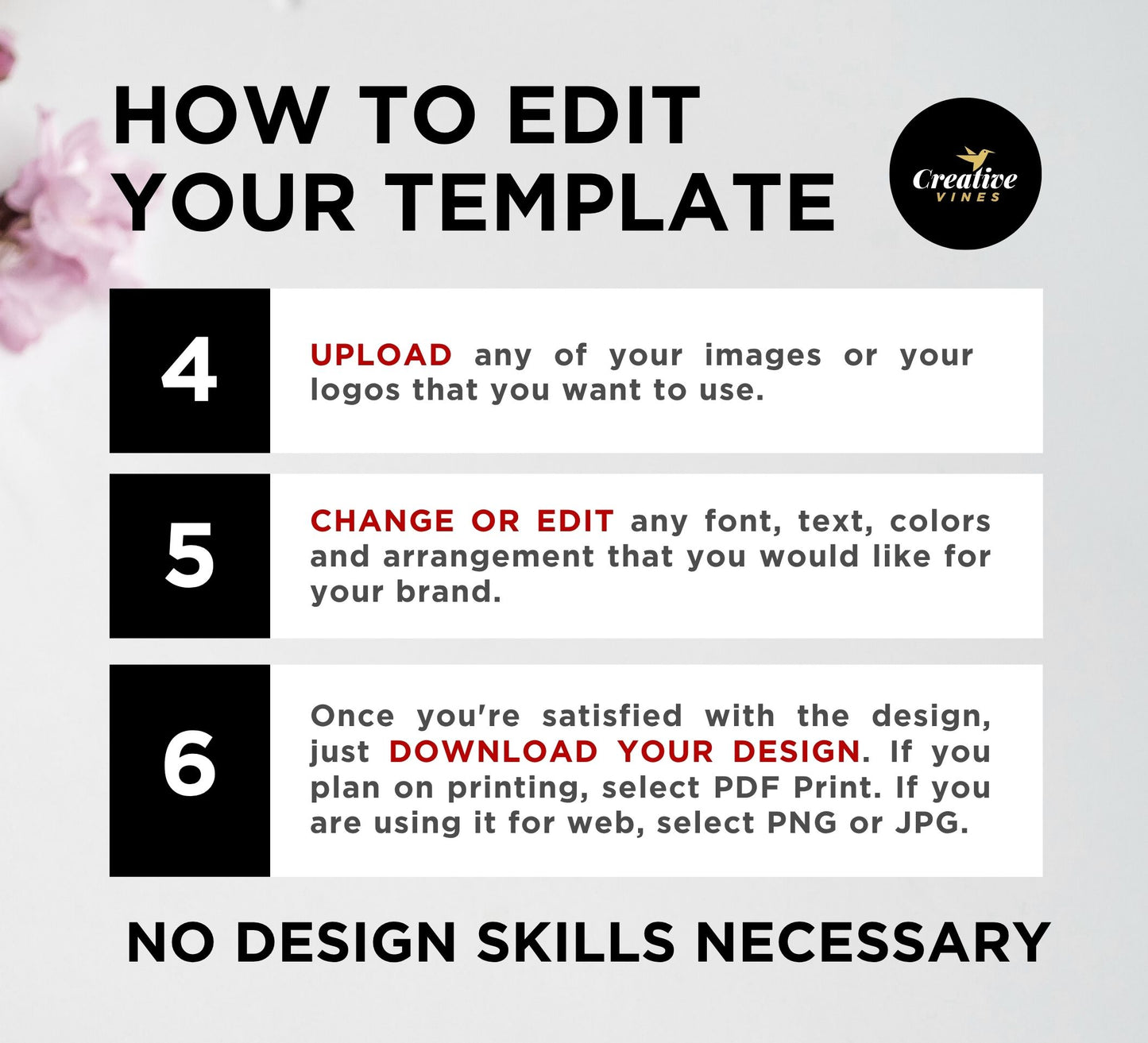 Seller's Guide Trifold Brochure