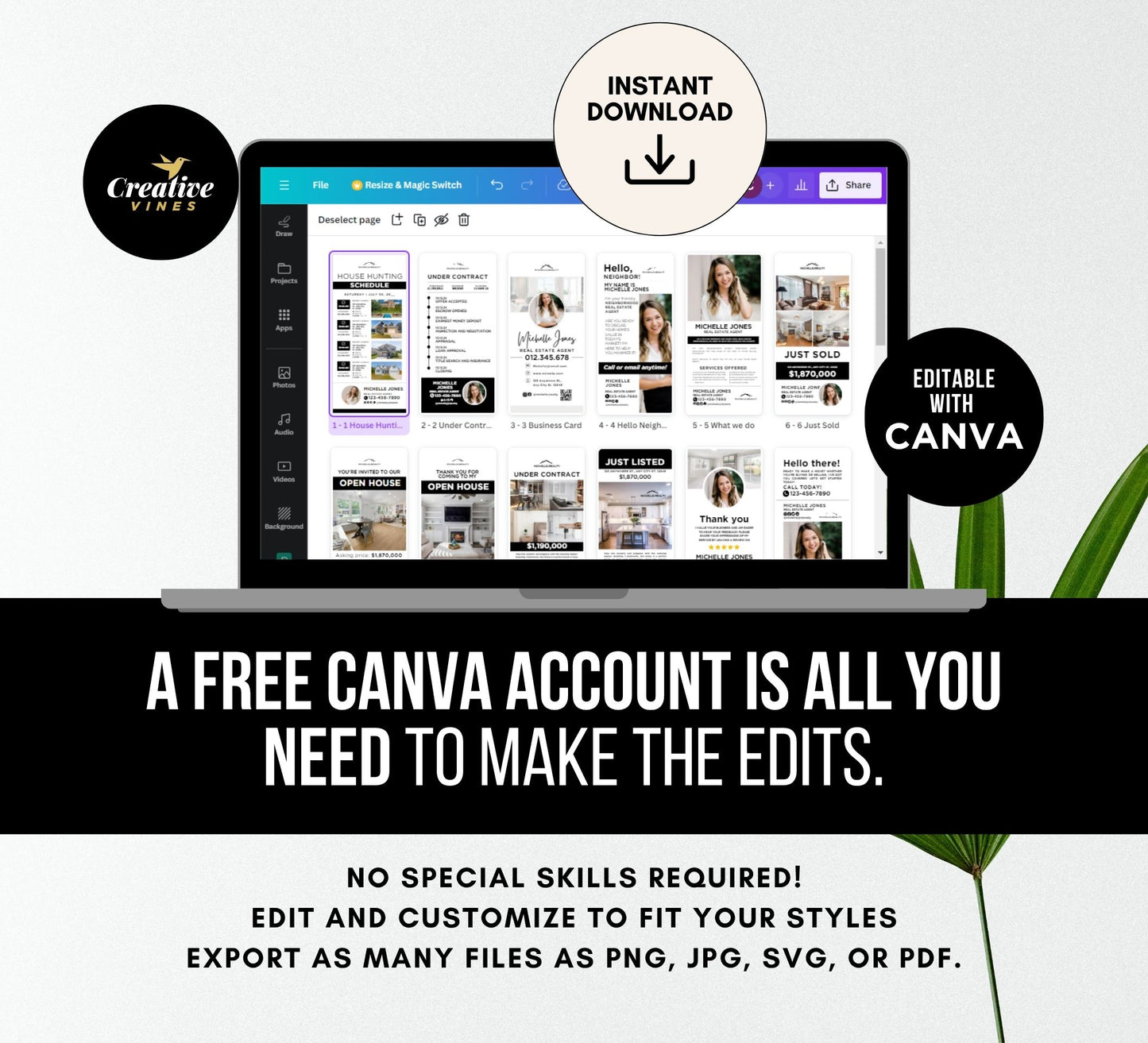 Real Estate Textable Bundle