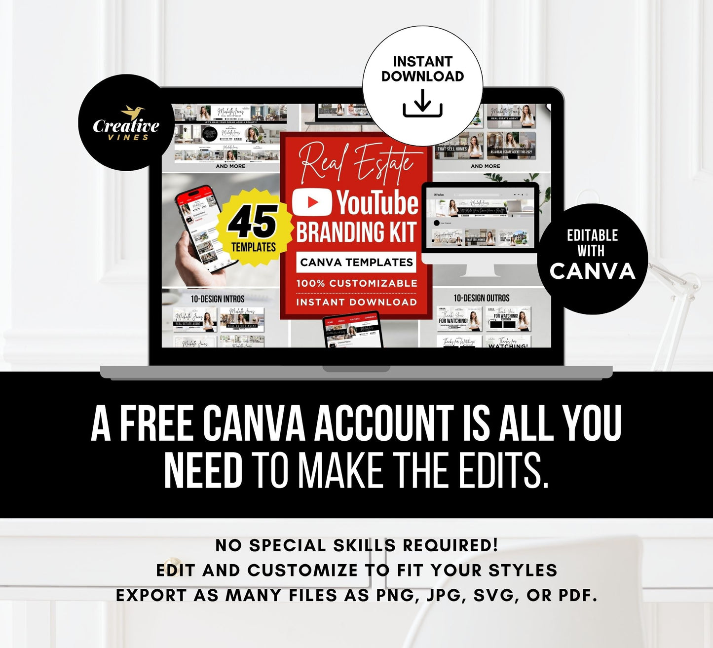 Real Estate YouTube Branding Kit