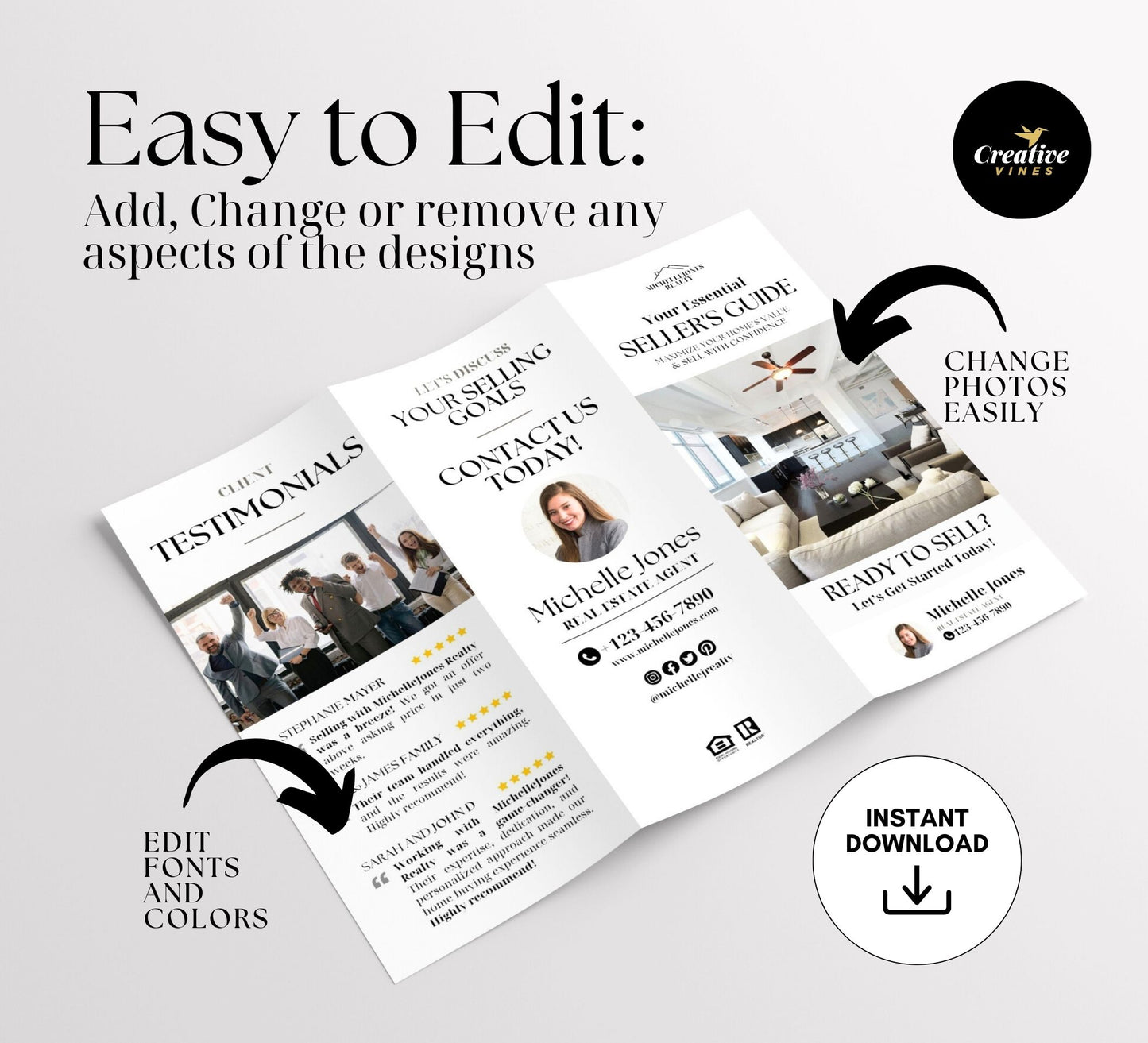Luxury Real Estate Brochure Template
